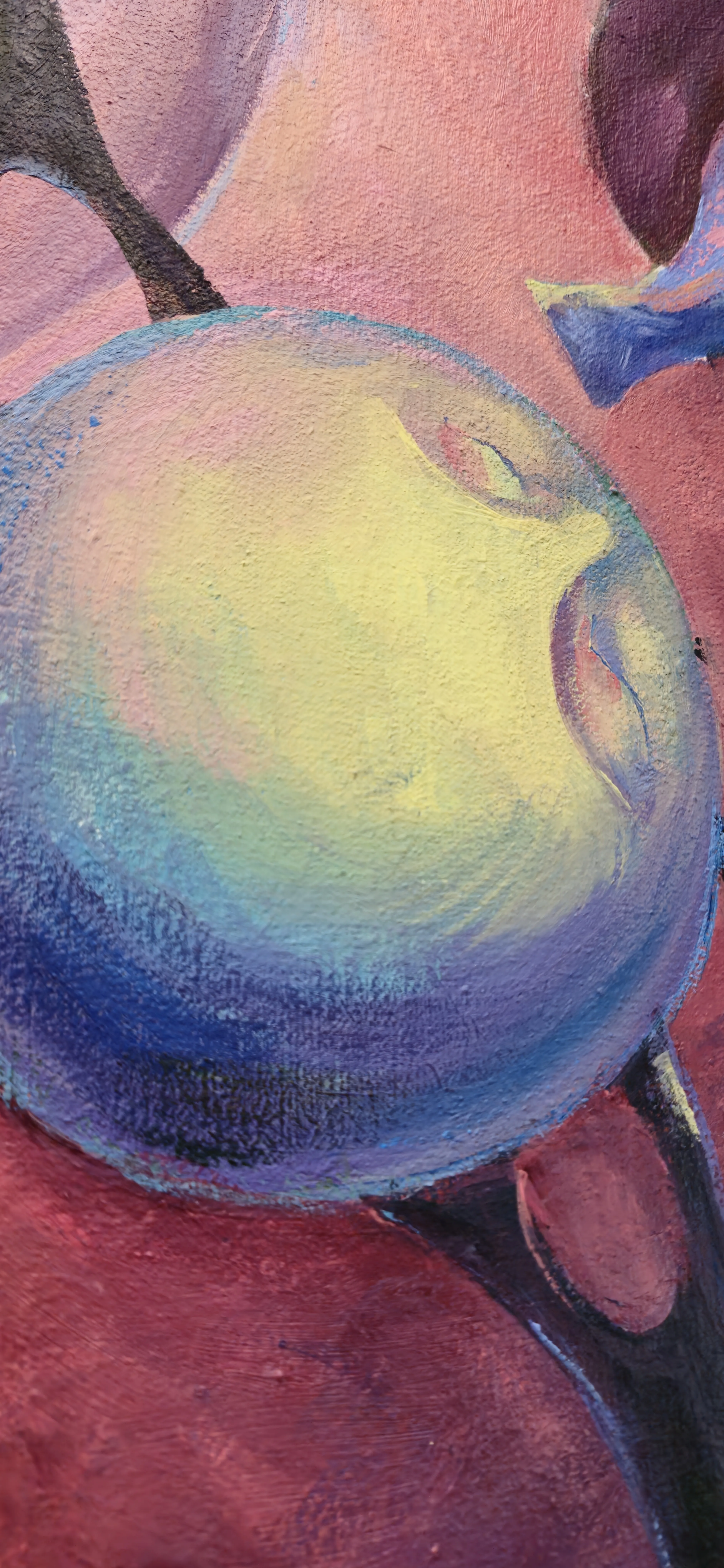 Image of Your worlds listen to the nightingale by Oksana Lopokha, size: 60х80, made of Acrylic, Painting medium, from Ukraine, part of the "Figures" series, priced at $1300 Photo 5 of 6.