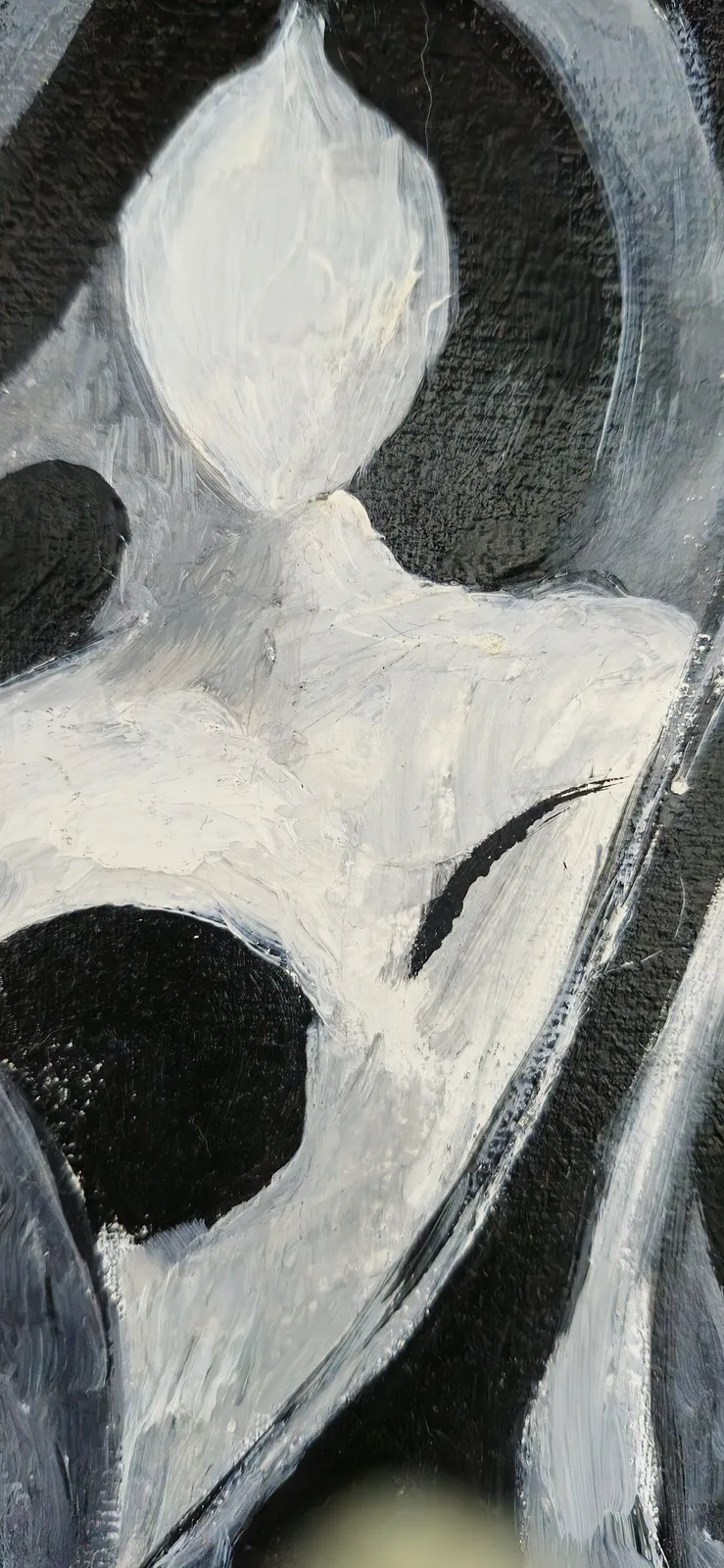 Image of Harmony of the Flow 1 by Oksana Lopokha, size: 30х40, made of Oil on canvas, Painting medium, from Ukraine, part of the Ритм і рух series, priced at $350 Photo 3 of 6.