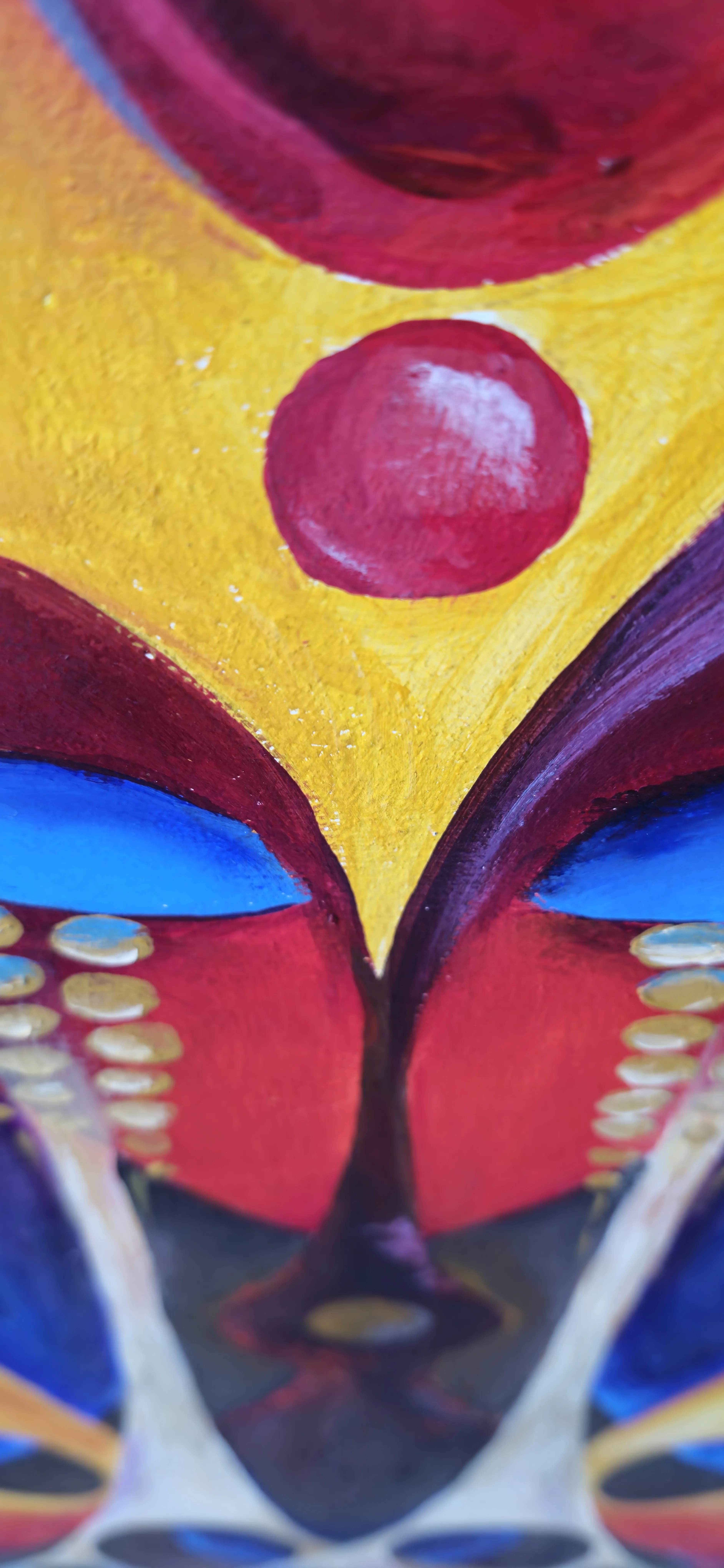 Зображення "Присутність" від Оксана Лопоха, розмір: 50х80, матеріали: Акрил, полотно, медіум: Живопис, місто: Вишгород, серія: Хранителі, ціна: $1200 Фото 2 з 5.